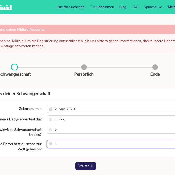 Registration Midiaid